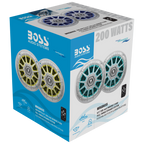 Boss Audio MRGB65S Coaxial Marine Speakers with RGB LED - Boatyard Malaysia