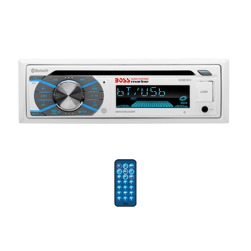 Boss Audio MR508UABW Single-din Bluetooth/cd/usb/sd/mp3/wma/ - Boatyard Malaysia