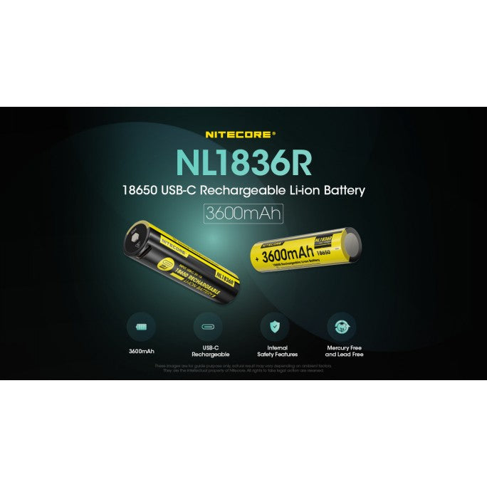 18650 3600mah Type C Battery NL1836R boatyardmalaysia