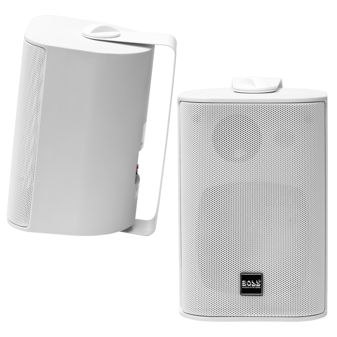 MR4.3w 3-way Box Speakers White pair boatyardmalaysia