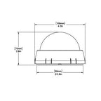 Ritchie XP-98W X-Port Tactician153 Compass - White - Boatyard Malaysia