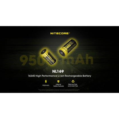 16340 950mah Rechargeable Battery NL169 boatyardmalaysia