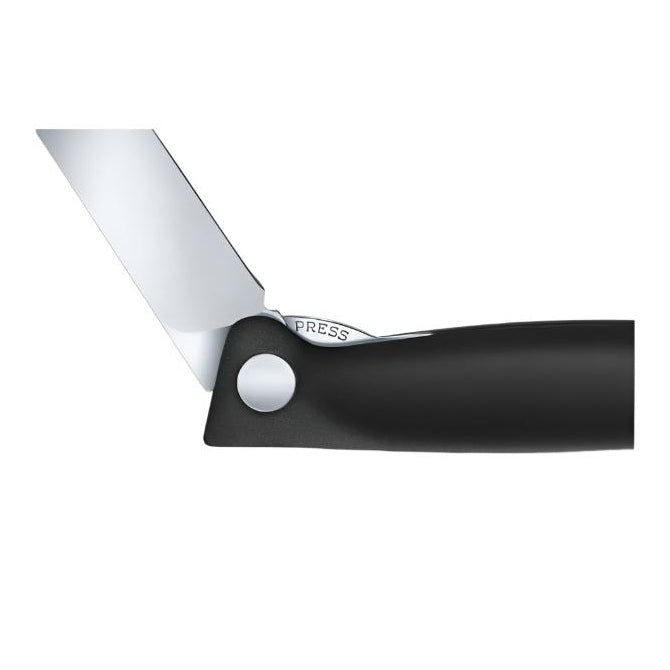 Swiss Classic Foldable Paring Knife Black boatyardmalaysia