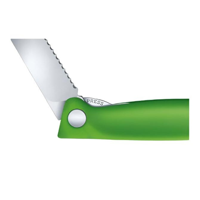 Swiss Classic Foldable Paring Knife Srt Green boatyardmalaysia