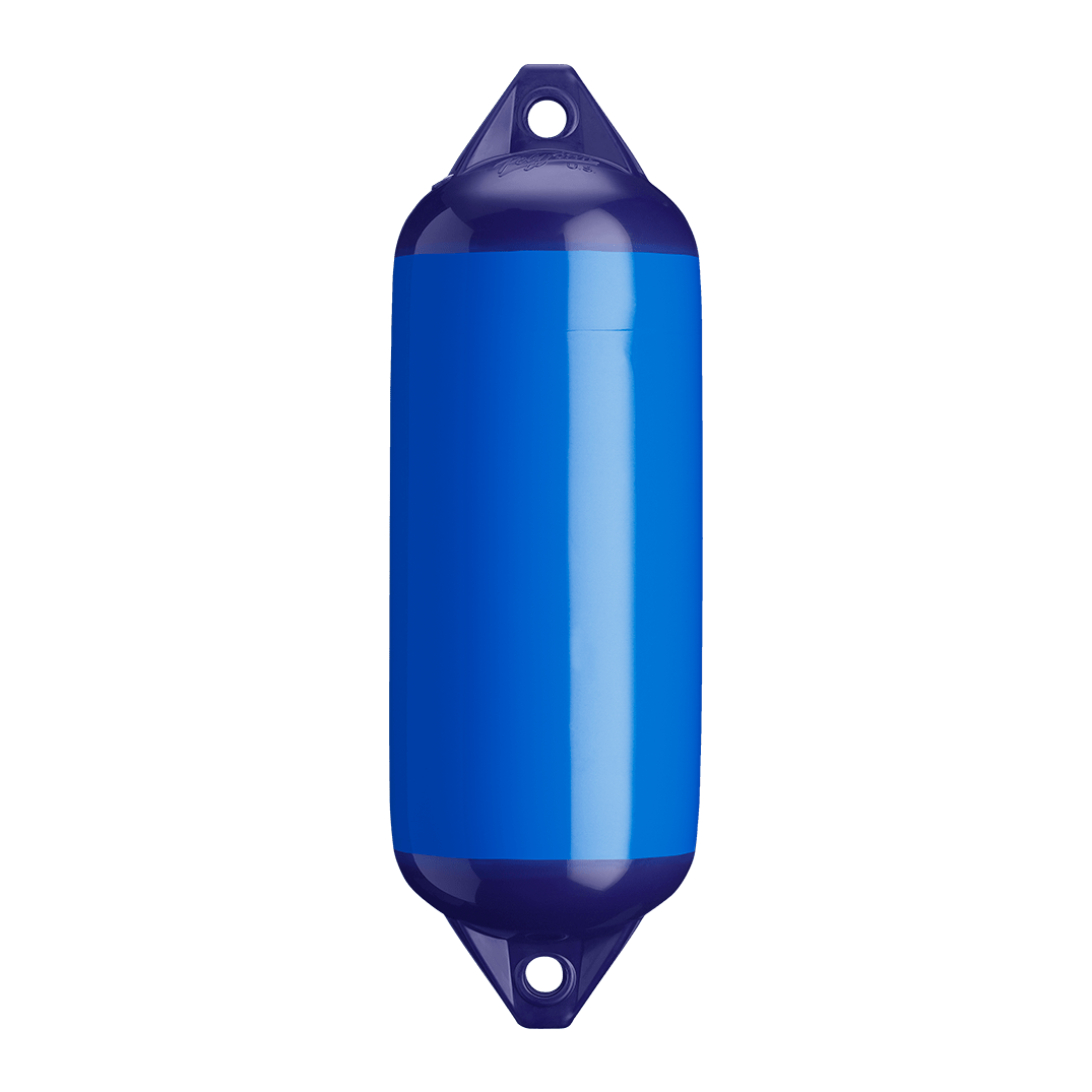 Polyform F-2 TWIN EYE FENDER 8.2" X 25" BLUE - Boatyard Malaysia