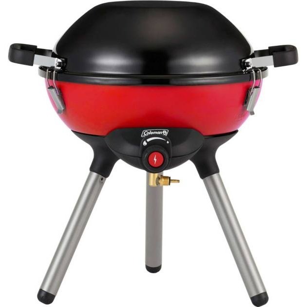 4-in-1 Portable Propane Gas Cooking System - Red