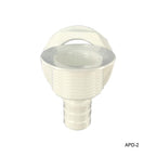 T-H Marine Straight Barbed All Purpose Drain White - Boatyard Malaysia