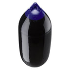 Polyform F-7 Twin Eye Fender 15" X 41" Black - Boatyard Malaysia