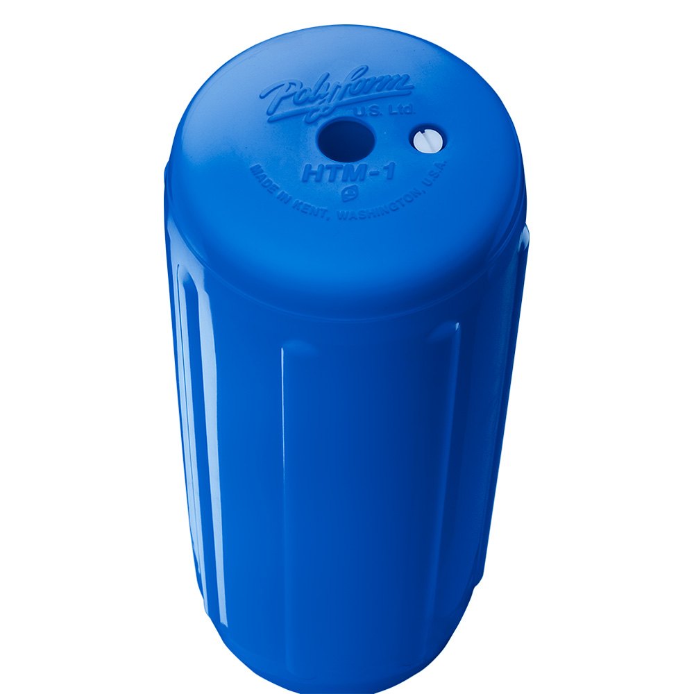 Polyform HTM-1 Hole Through Middle Fender Blue - Boatyard Malaysia