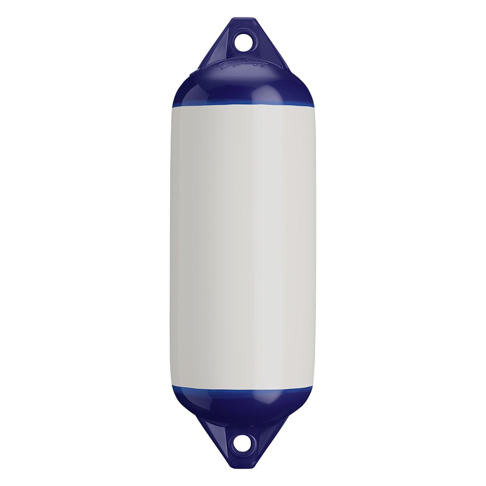 Polyform F-2 Twin Eye Fender 8.2" X 25" White - Boatyard Malaysia