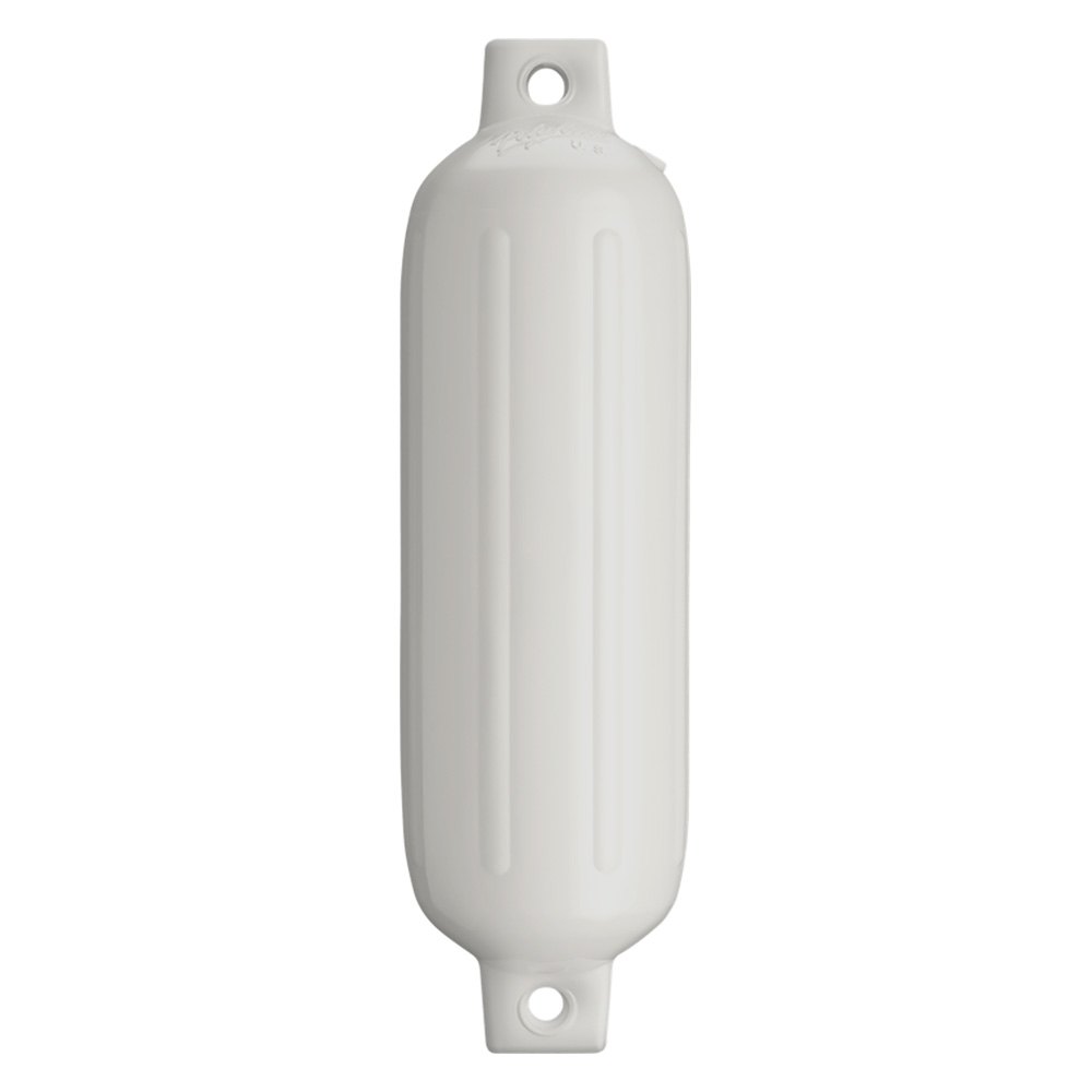 G-3 Twin Eye Fender 5.5" X 19" White boatyardmalaysia