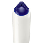 Polyform F-6 Twin Eye Fender 11" X 42" White - Boatyard Malaysia