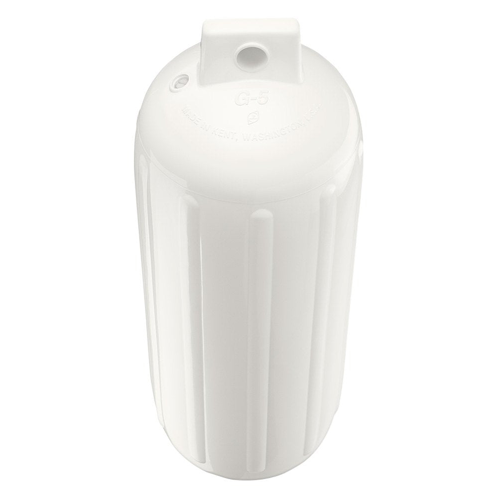 Polyform G-5 Twin Eye Fender 8.8" X 26.8" White - Boatyard Malaysia