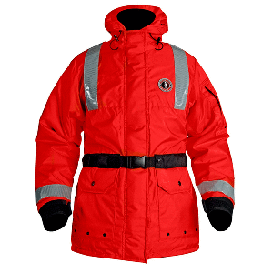 Mustang Thermosystem Plus Flotation Coat Medium Red boatyardmalaysia