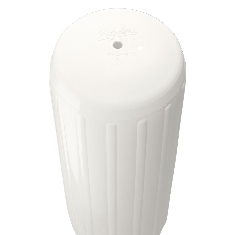 Polyform HTM-4 Hole Through Middle Fender White - Boatyard Malaysia