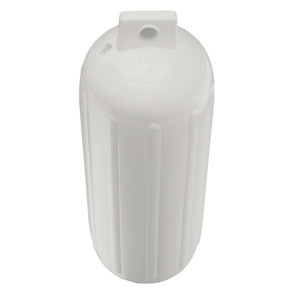 Polyform G-5 Twin Eye Fender 8.8" X 26.8" White - Boatyard Malaysia