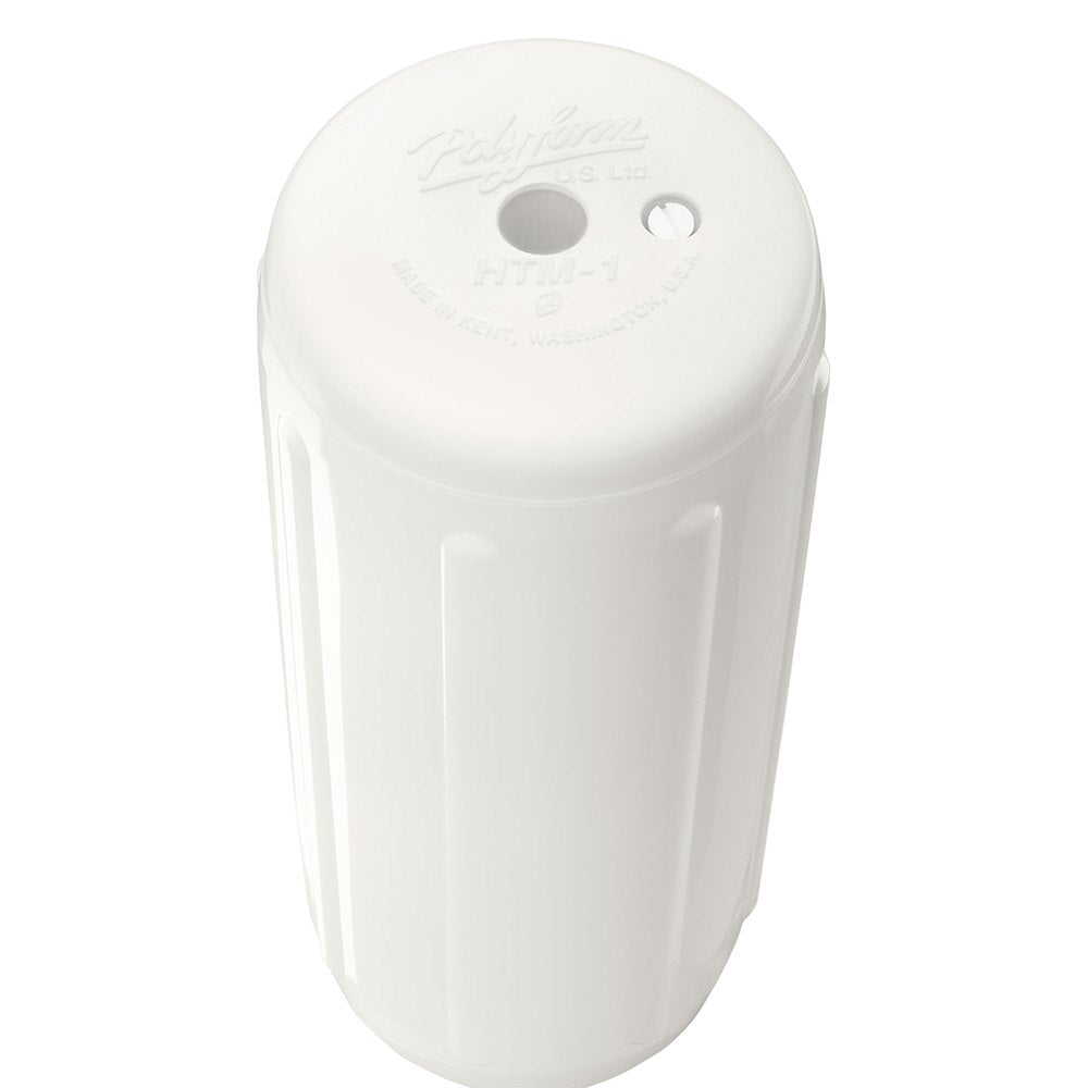 Polyform HTM-1 Hole Through Middle Fender White - Boatyard Malaysia