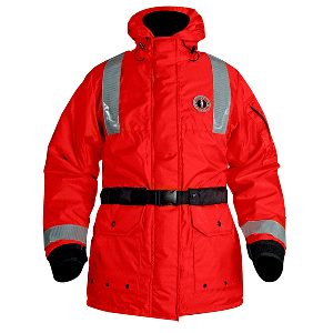Mustang Thermosystem Plus Flotation Coat Large Red