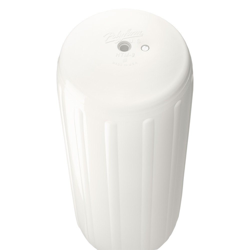 Polyform HTM-3 Hole Through Middle Fender White - Boatyard Malaysia