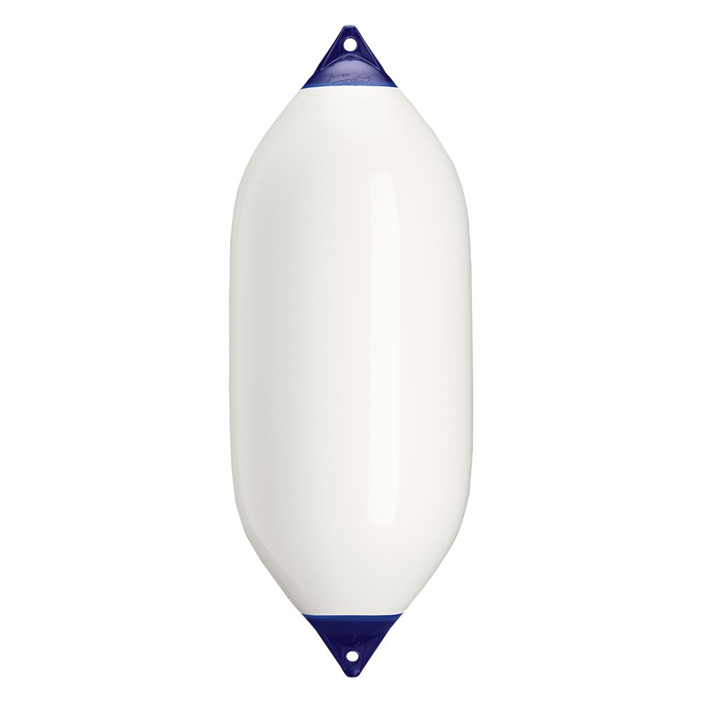 Polyform F-11 Twin Eye Fender 21.2" X 57.5" White - Boatyard Malaysia
