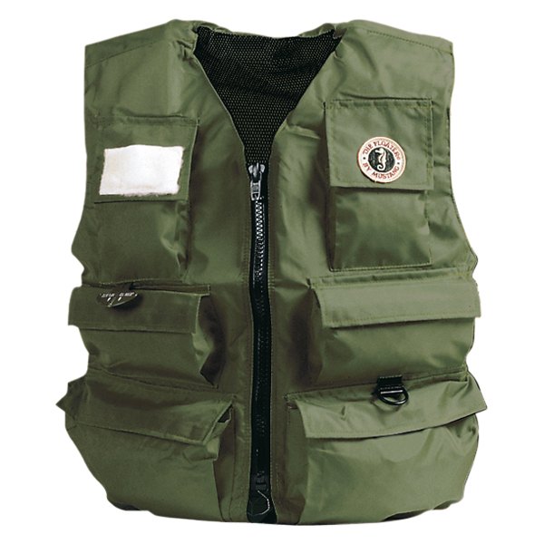 Mustang Manual Inflatable Fisherman'S Vest XL Olive