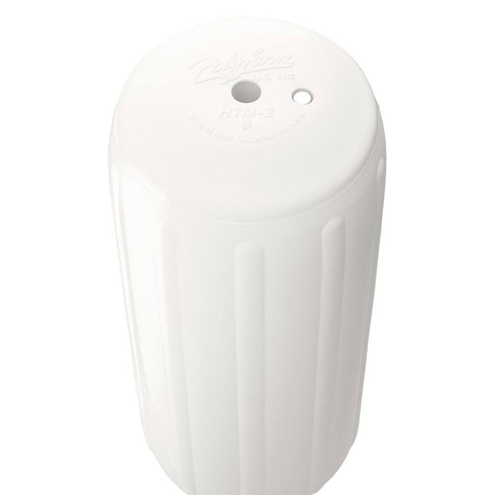 Polyform HTM-2 Hole Through Middle Fender White - Boatyard Malaysia