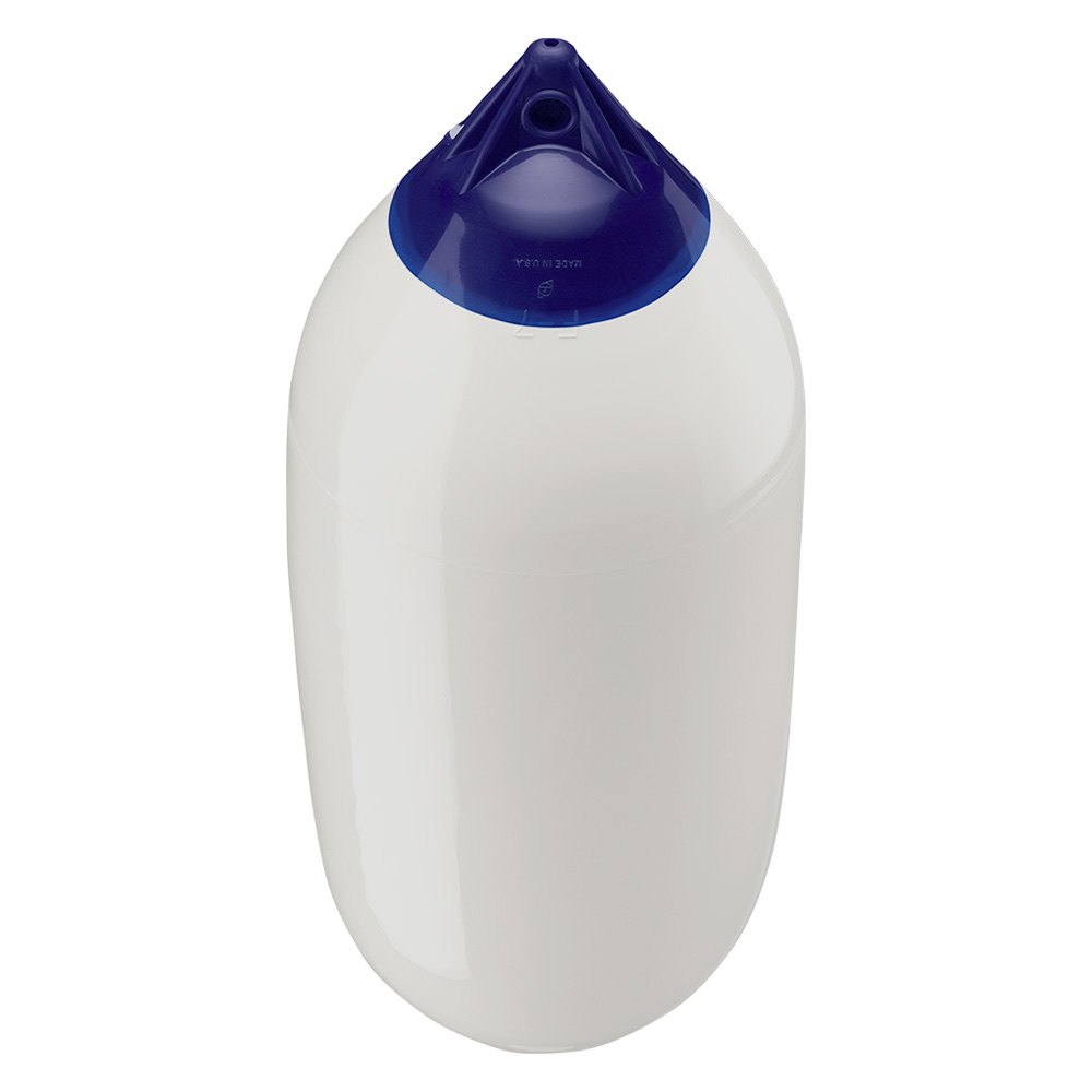 Polyform F-7 Twin Eye Fender 15" X 41" White - Boatyard Malaysia