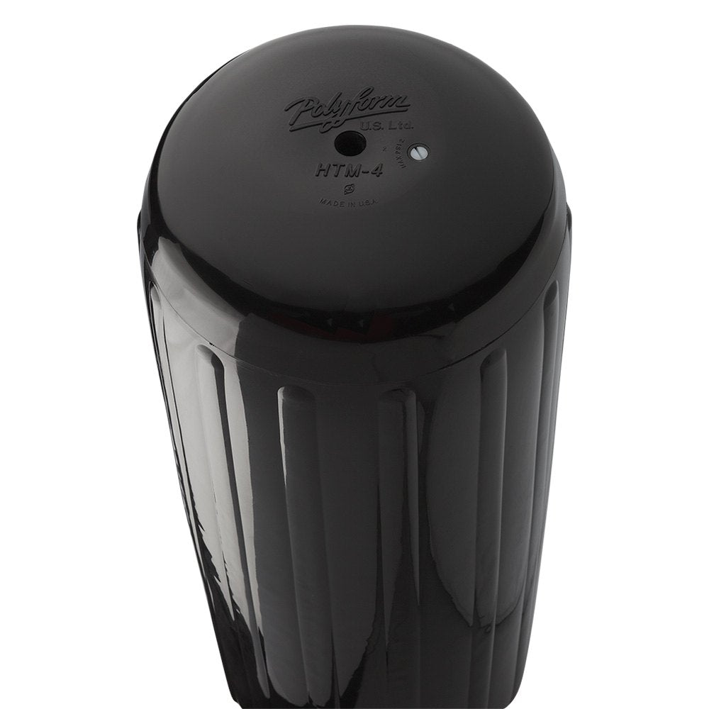 Polyform HTM-4 Hole Through Middle Fender Black - Boatyard Malaysia