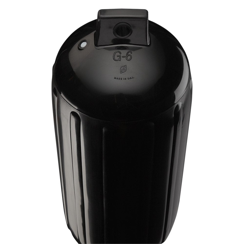 Polyform G-6 Twin Eye Fender 11 X 30 Black - Boatyard Malaysia