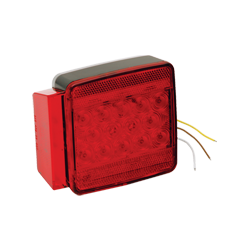 Wesbar Submersible LED Combo 7-Funct Tail Light Left 80"