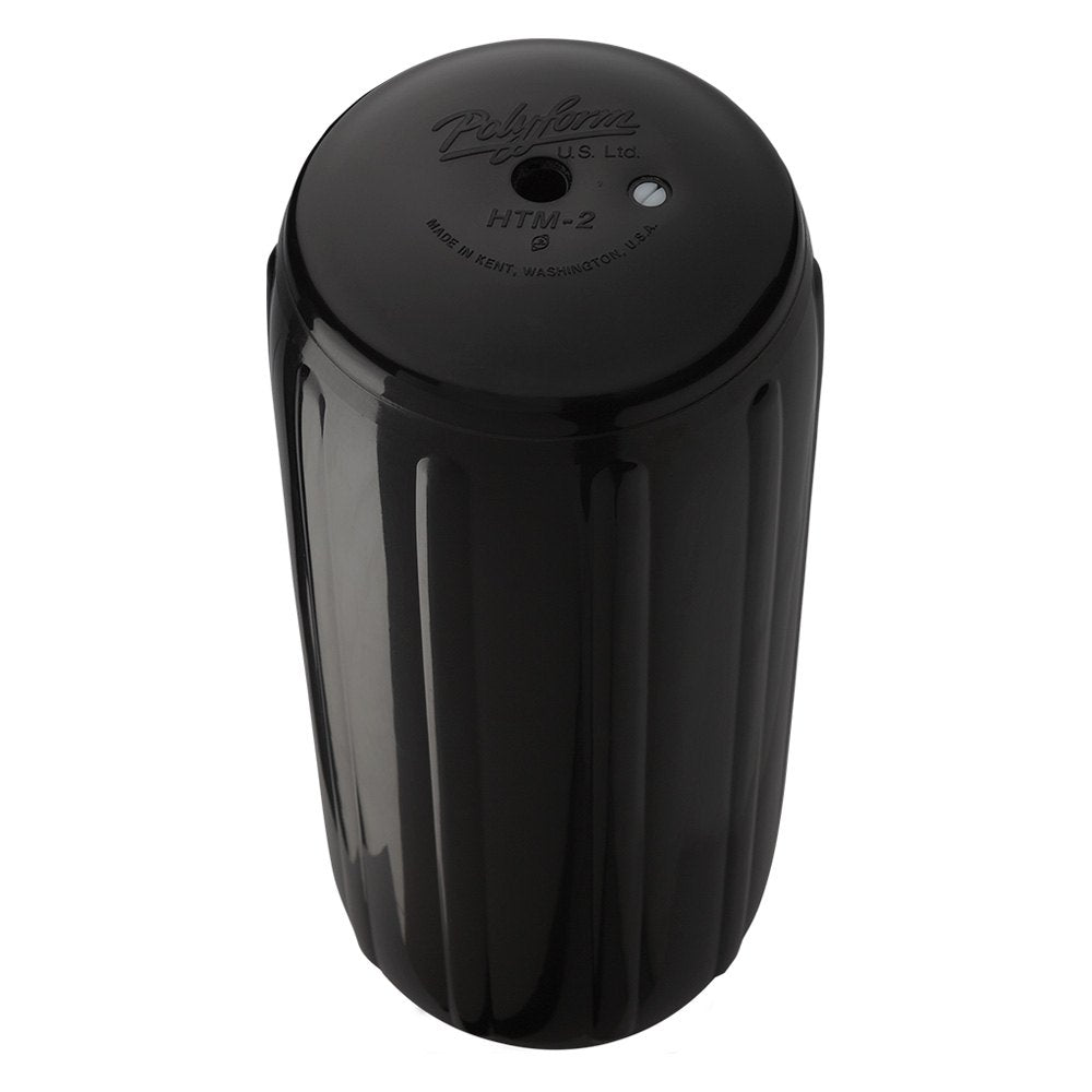 Polyform HTM-2 Hole Through Middle Fender Black - Boatyard Malaysia