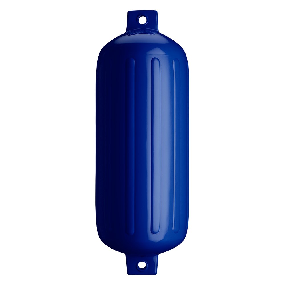 Polyform G-6 Twin Eye Fender 11" X 30" Cobalt Blue W/ Air