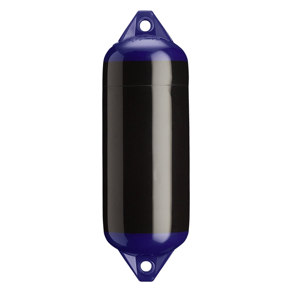 Polyform F-2 Twin Eye Fender 8.2" X 25" Black - Boatyard Malaysia
