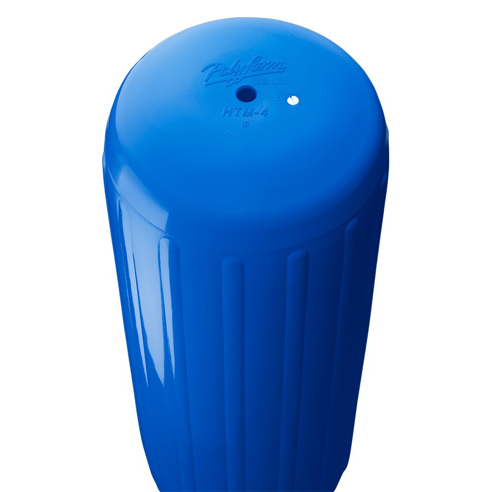 Polyform HTM-4 Hole Through Middle Fender Blue - Boatyard Malaysia