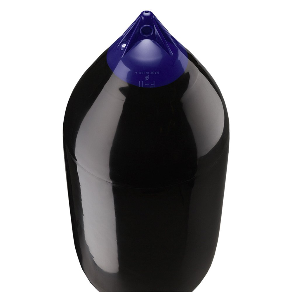 Polyform F-11 Twin Eye Fender 21.2" X 57.5" Black - Boatyard Malaysia