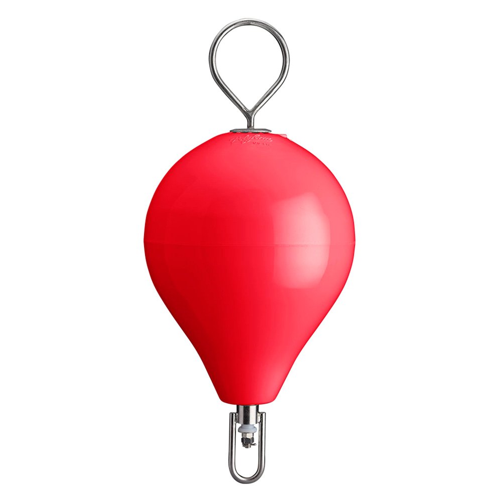 Polyform Mooring Buoy W/ Ss 13.5" Diameter Red - Boatyard Malaysia