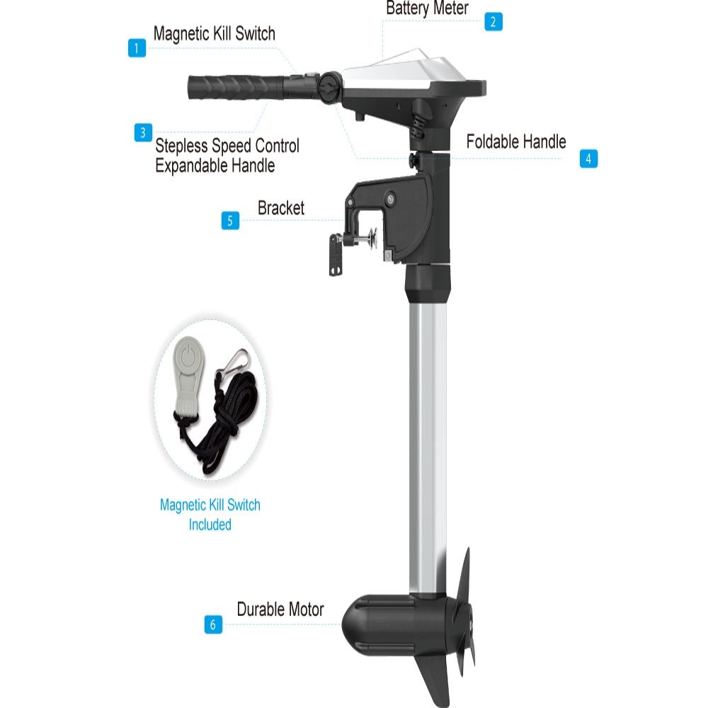 Haswing Ventura T 5.0 Brushless Motor 24V 5HP - Boatyard Malaysia