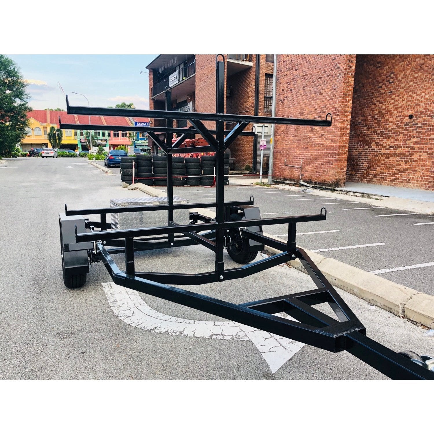 Kayak Trailer w/ Electromagnetic Braking System boatyardmalaysia