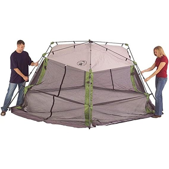 Instant screen clearance canopy