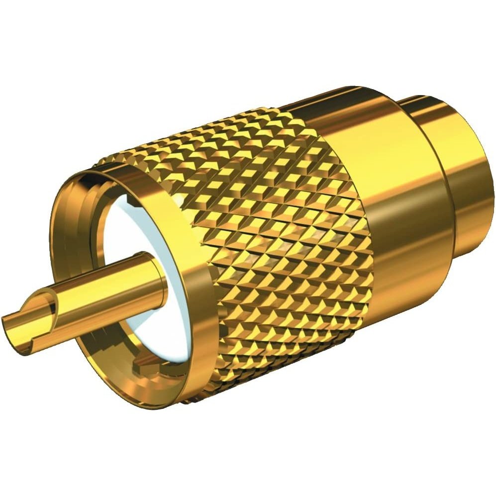 PL-259-58-G PL259 CONNECTOR W/ UG175 ADAPT boatyardmalaysia