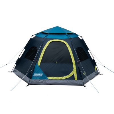 Coleman Camp Burst 4-Person Dark Room Camping Tent