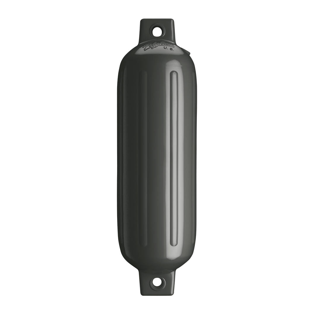 Polyform G-3 TWIN EYE FENDER 5.5" X 19" GRAPHITE - Boatyard Malaysia