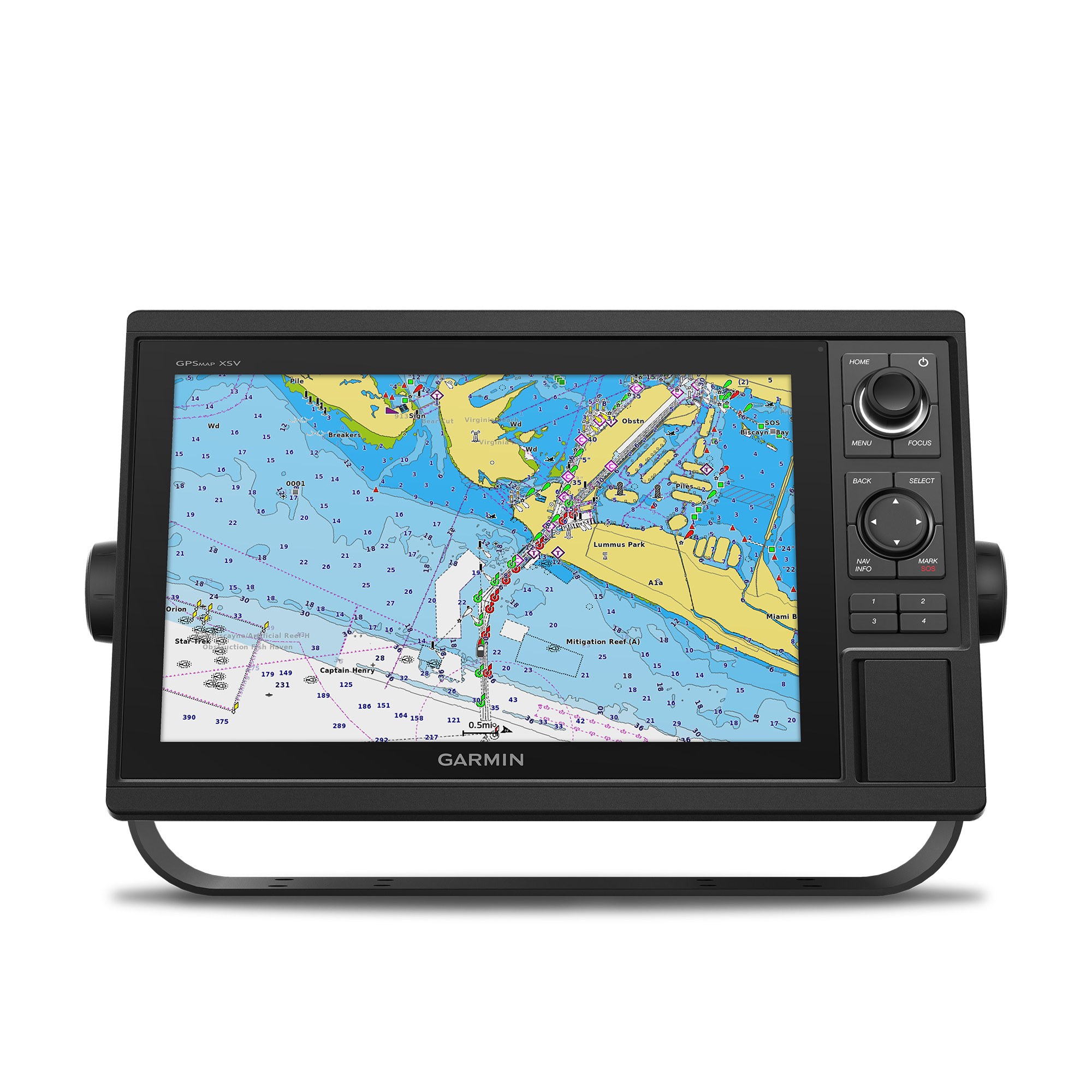 Garmin GPSMAP1242XSV 12 Combo With GT52 Transducer US And Canada GN+ - Boatyard Malaysia