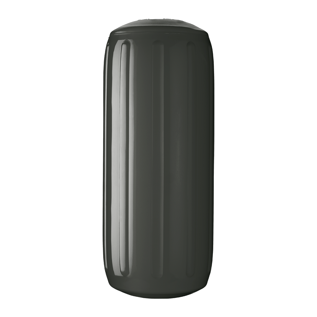 Polyform HTM-2 HOLE THROUGH MIDDLE FENDER GRAPHITE - Boatyard Malaysia