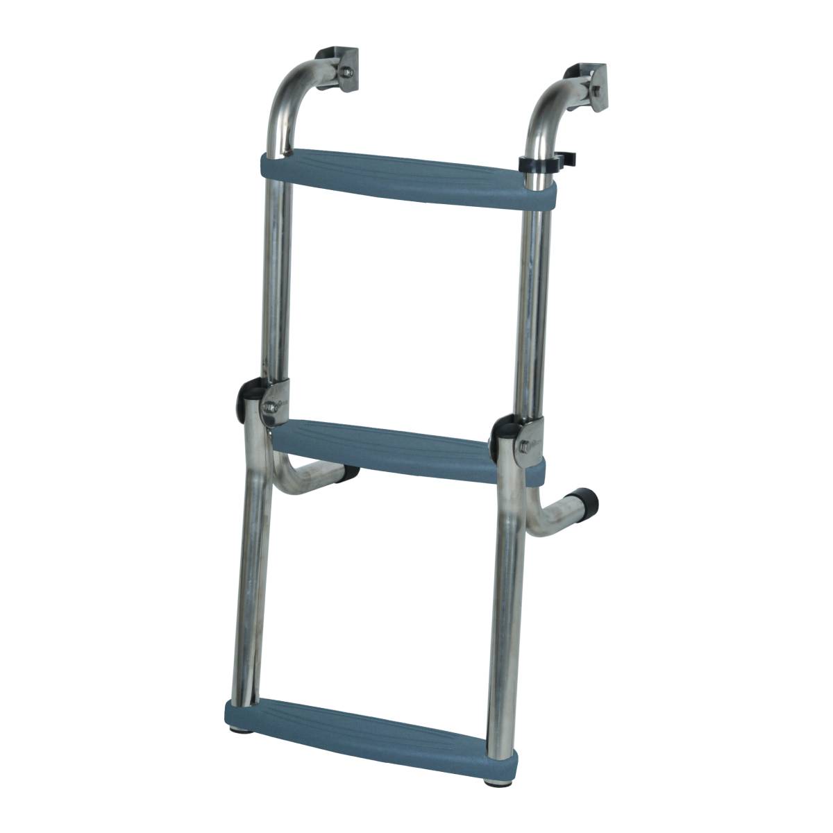 Oceansouth Long Base Ladder Stainless Steel folding - Boatyard Malaysia