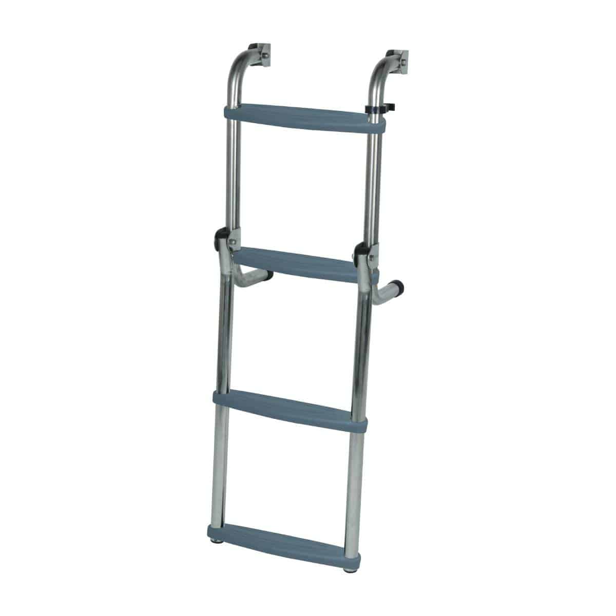 Oceansouth Long Base Ladder Stainless Steel folding - Boatyard Malaysia