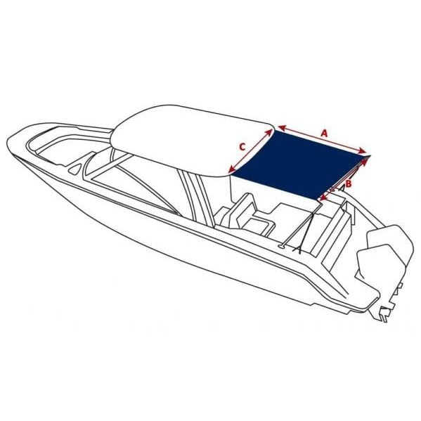 Oceansouth Hard Top Stern Shade Extension Kit - Boatyard Malaysia