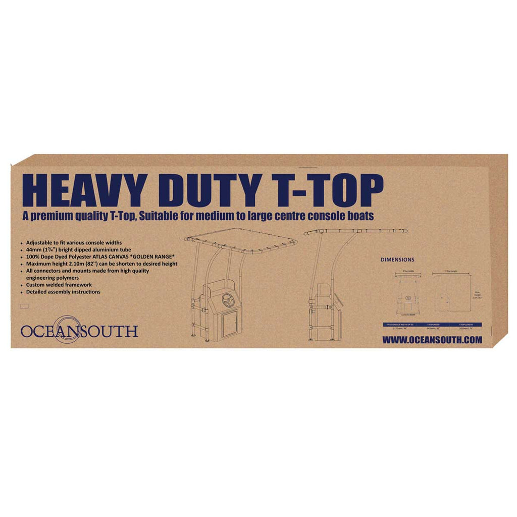 Oceansouth Heavy Duty T-Top Deck Mount - Boatyard Malaysia