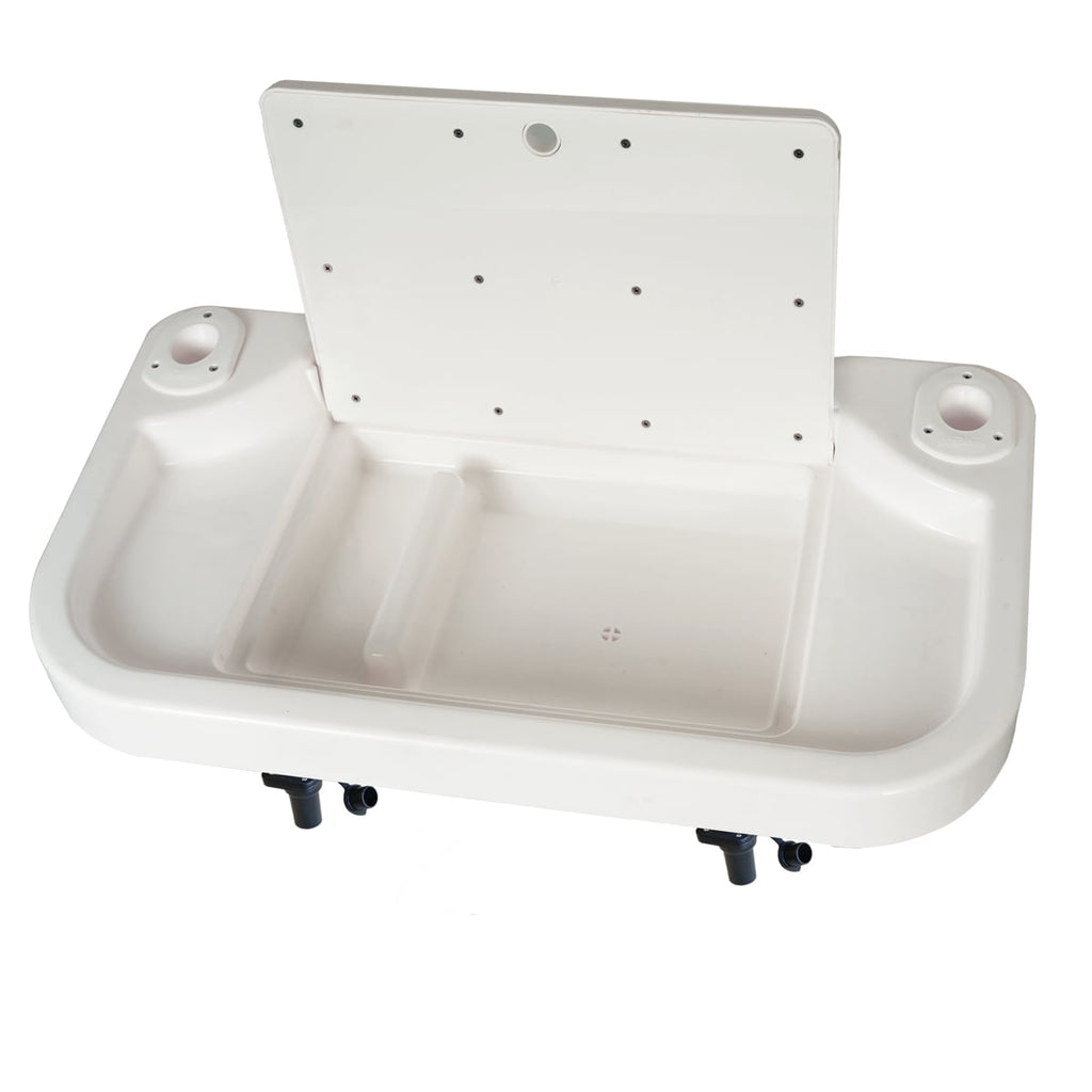 Oceansouth Extra Large Heavy Duty Bait & Fillet Table with Handle and Rod Holders - Boatyard Malaysia