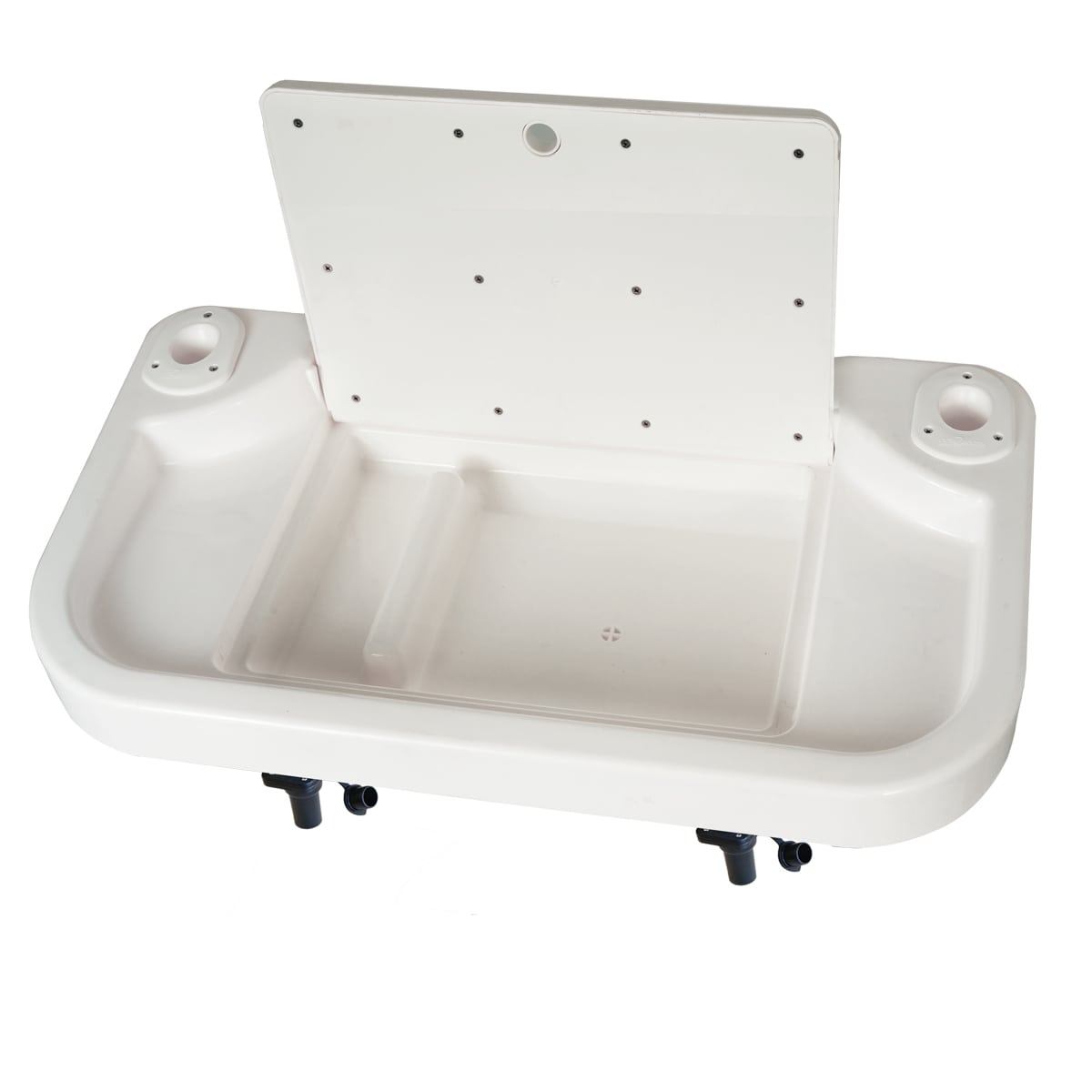 Oceansouth Extra Large Heavy Duty Bait & Fillet Table with Handle and Rod Holders - Boatyard Malaysia